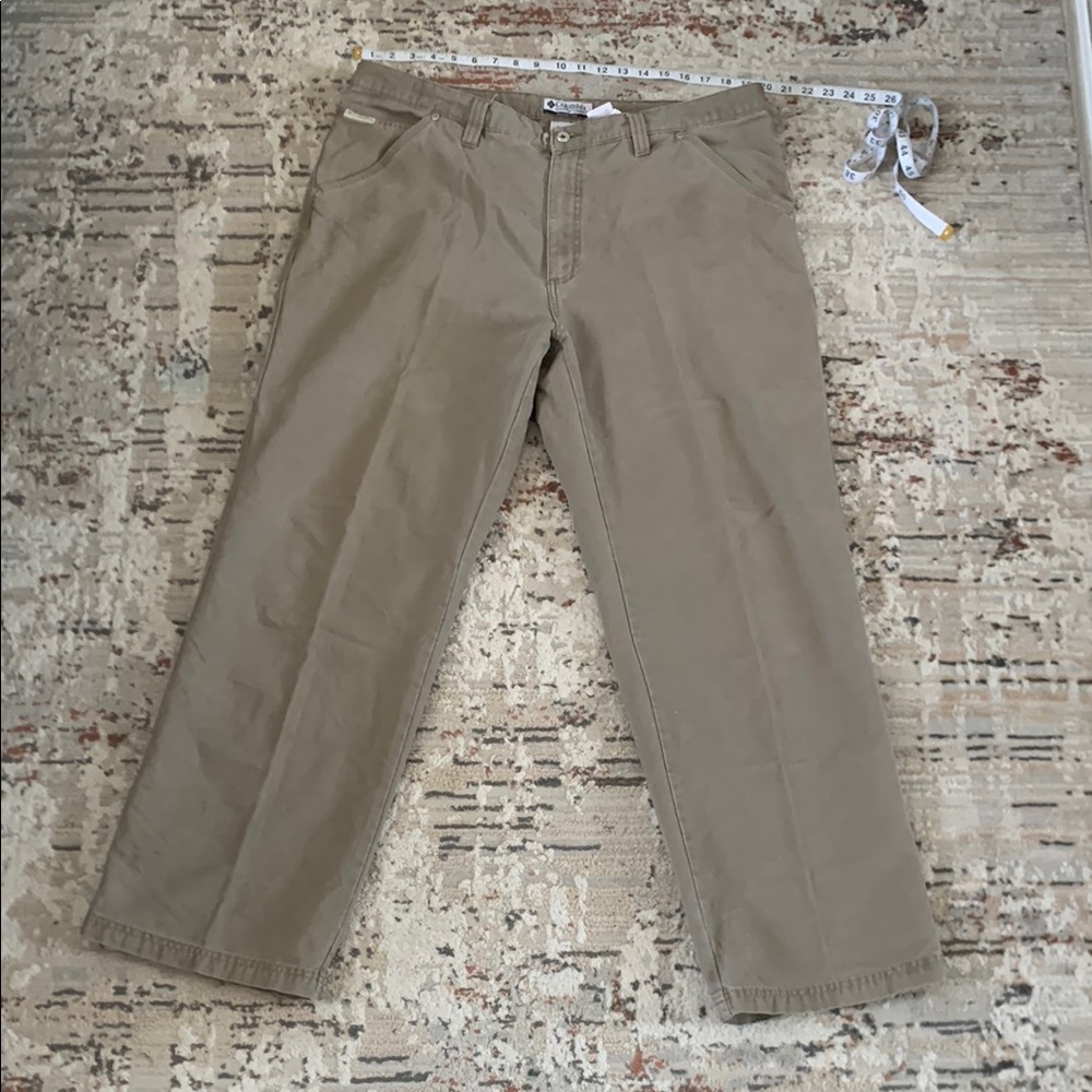 Columbia Gray Baggy Carpenter Pants